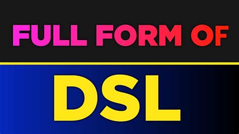 Digital subscriber line (dsl) technology transmits data over phone lines without interfering with voice service. Full form of DSL | DSL ka full form kya hai | DSL full ...