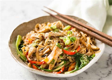 All reviews for incredibly easy chicken and noodles. Chicken Stir Fry with Rice Noodles | RecipeTin Eats