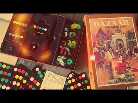 Bazaar 3m Book case trading game 1968 USA - Vintage Man Stuff