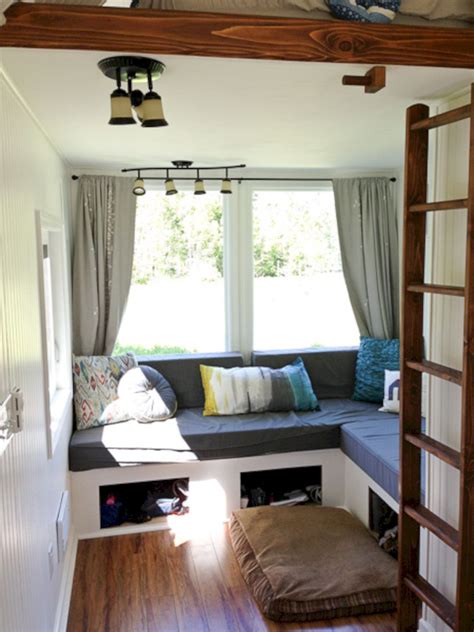 Impressive Fabulous 25 Tiny Houses Living Room Decorating Ideas https