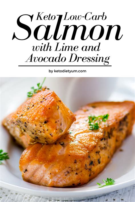 Whether you're trying to lower your cholesterol or you're trying to prevent it from rising, there are certain foods that you can eat that will help move the process along. Keto Salmon with Avocado & Lime | Recipe | Low carb salmon ...