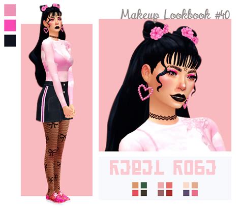 Ts4 Lookbook Sweet Peach Dreams Sims 4 Mm Cc Sims 4 Cc Packs Sims 2