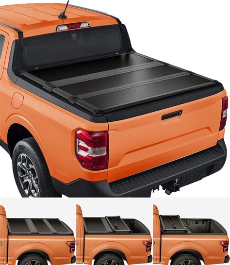 Buy Tiptop Tri Fold Hard Tonneau Cover Truck Bed Frp On Top For 2022