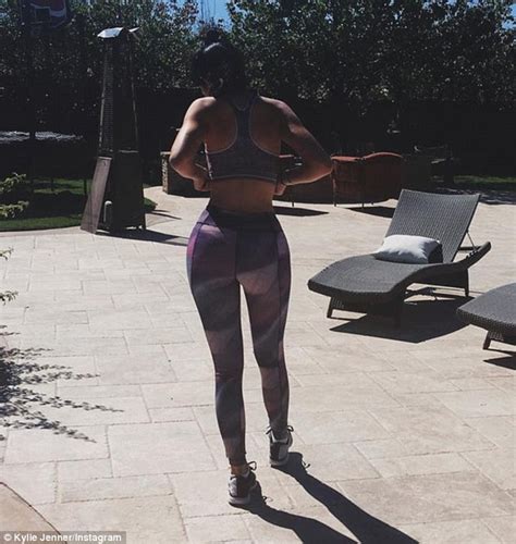 Kylie Jenner Flaunts Hourglass Figure In Sports Bra In Instagram Video