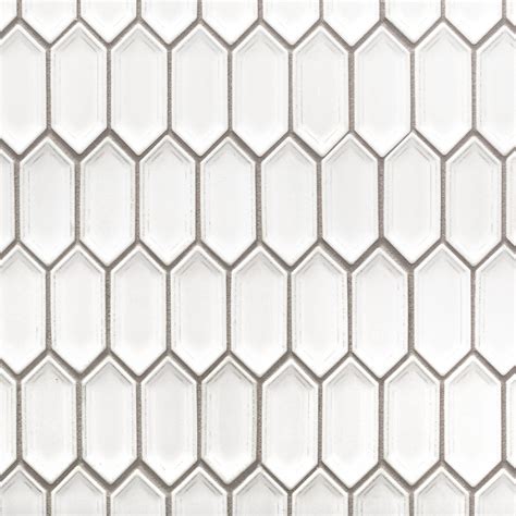 White Picket Mosaic Tile