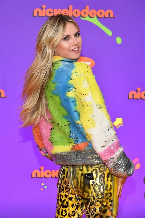 Heidi Klum At Nickelodeons 2021 Kids Choice Awards In Santa Monica 03