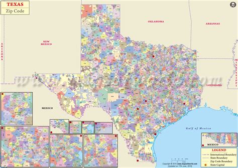 Texas Zip Codes Map Search Craigslist Near Me