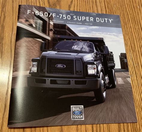 2021 Ford Super Duty Brochure 2021 Ford Truck Brochure 2021 Ford