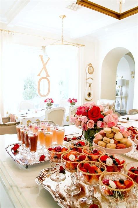 The Blog Grace Gathered Girl Brunch Decor Bridal Shower Food