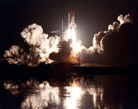 Aug 30 1983 Launch Of Challenger Sts 8 The First Night Launch Of