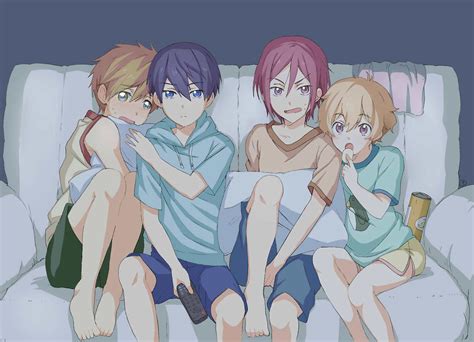 Makoto Is Kinda Cute Looking Really Scared And Hugging The Cushion