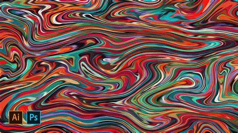 Abstract Liquid Background Part 2 Photoshop