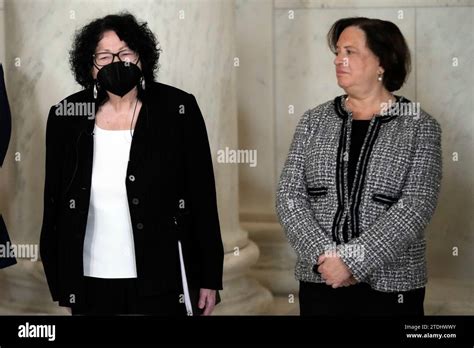 Sonia Sotomayor Und Elena Kagan Nehmen An Einer Privaten Zeremonie Für