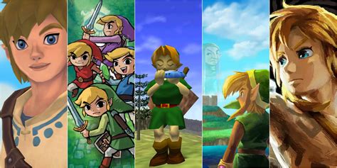 The Legend Of Zelda Games In Chronological Order