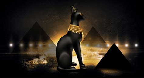 Amazing Ancient Egyptian Cat Bastet Goddess Of Protection With The