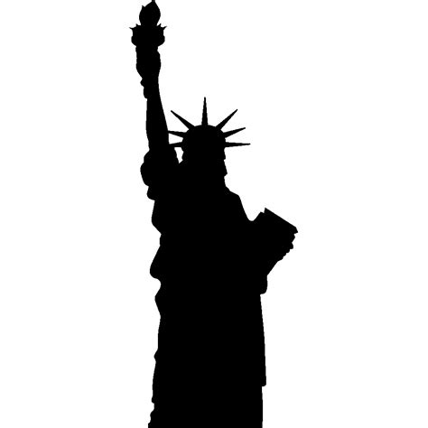 Statue Of Liberty Silhouette Statue Of Freedom Statue Of Liberty Png