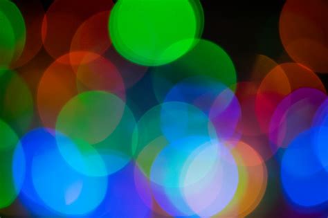 Premium Photo Colorful Abstract Bokeh Lights Background