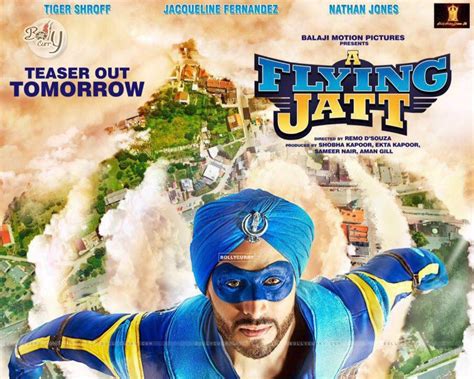 Tiger Shroff In A Flying Jatt Flying Jatt Poster 1280x1024