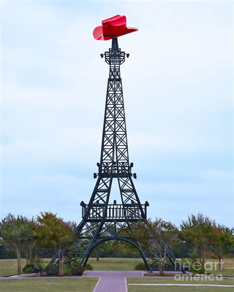 Eiffel Tower In Paris Texas Photograph By Catherine Sherman Pixels