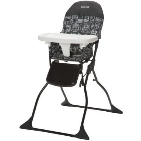 Cosco Simple Fold Full Size High Chair With Adjustable Tray 1 Piece