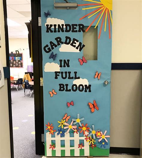 Classroom Door For Kindergarten Spring Classroom Spring Classroom