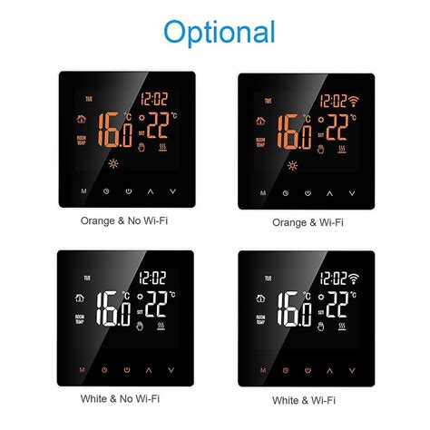 Wi Fi Smart Thermostat Digital Temperature Controller App Control Lcd