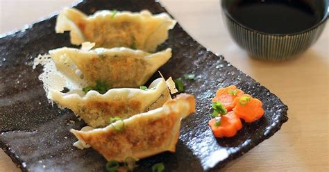 Yasai Gyoza Empanadillas Japonesas Vegetarianas Ingredientes Masa