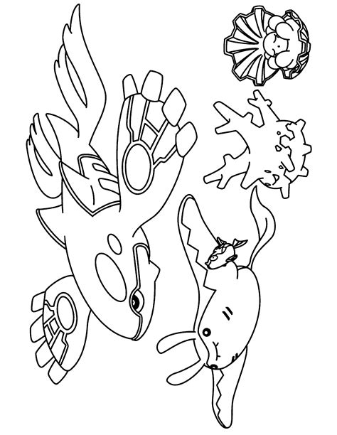 Pokemon Advanced Coloring Pages