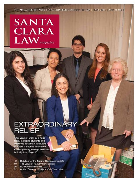 santa clara law magazine fall 2014 by santa clara university issuu