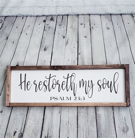Psalm Sign Scripture Wall Art Scripture Wood Sign Rd Etsy