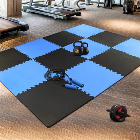 Innhom 122448 Tiles Gym Flooring Gym Mats Exercise Mat For Floor