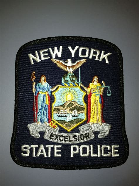 New York State Police patch | Police patches, State police, Police