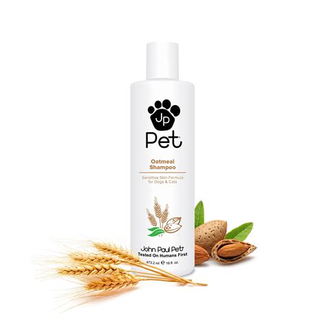 John paul pet + oatmeal shampoo for dogs and cats