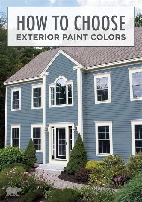 How To Choose Exterior Paint Colors For Your House Paint Colors