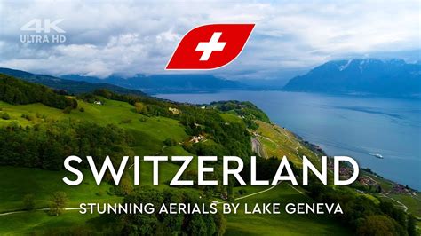 Switzerland Aerials 🇨🇭by Drone 4k Beautiful Mountains And Villages