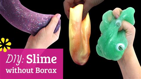 How To Make Slime Without Borax Youtube