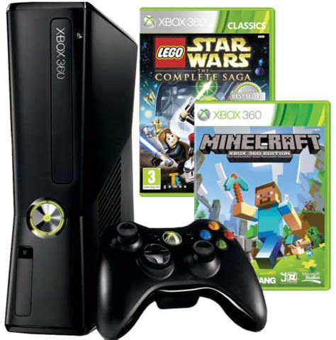 Consoles Microsoft Xbox 360 S 4gb Console With Kinect Sensor And