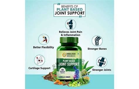 Himalayan Organics Plant Based Joint Support Supplement Capsules Uses