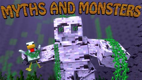Minecraft Mods Myths And Monsters Mod Showcase Mythical Mobs Mod Youtube