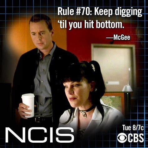 NCIS Rule 70 McGibbs McGee Didn T Know That Any Of The Rules Went That