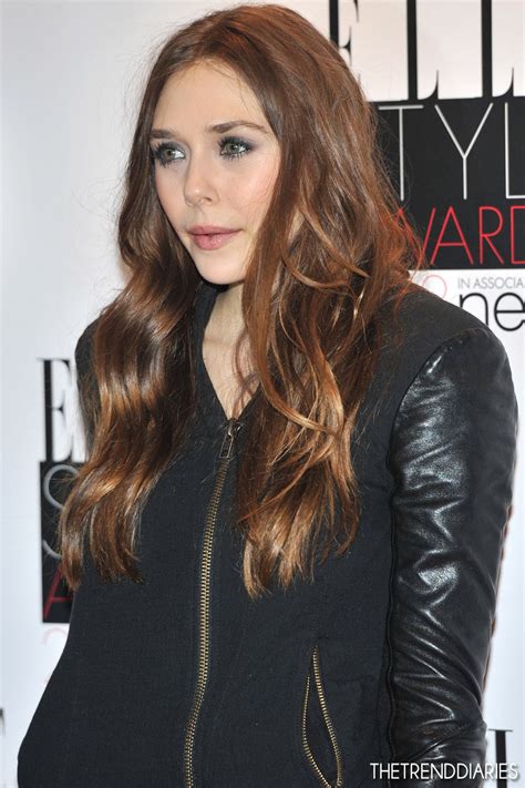 Elizabeth Olsen At The 2013 Elle Style Awards Held At The Savoy In