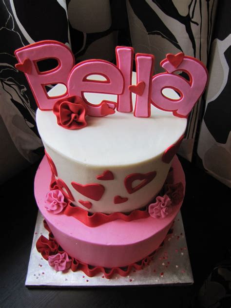 Great for valentine's day or a birthday. Valentine Birthday Cake! - CakeCentral.com