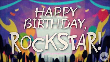 Happy Birthday Rockstar GIF By Hallmark ECards Find Share On GIPHY