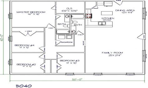 Modern Barndominium Floor Plans 2 Story with Loft [30x40, 40x50, 40x60]