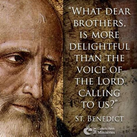 St Benedict Quotes Quotesgram