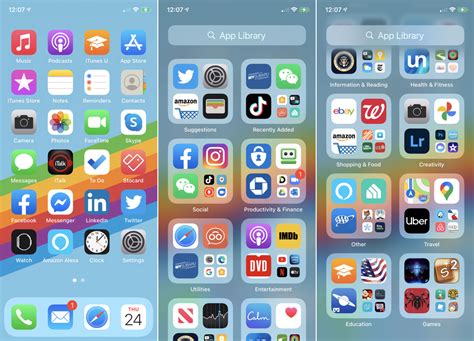 How To Organize Your Home Screen With Ios 14s App Library By Pcmag