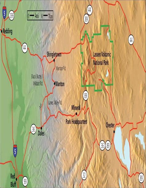 Lassen Volcanic National Park Of California Guide To California