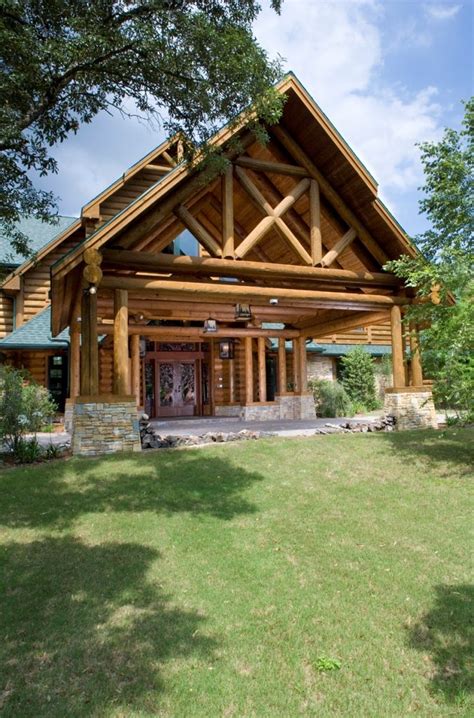 Luxury log home floor plans go big or go home! Ranch Style Timber Frame Hybrid House Plans : Home Tours ...