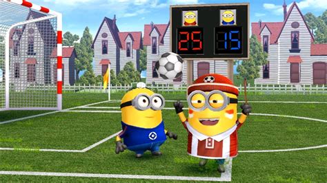Despicable Me Minion Rush Soccer Minion Soccer Tournament New
