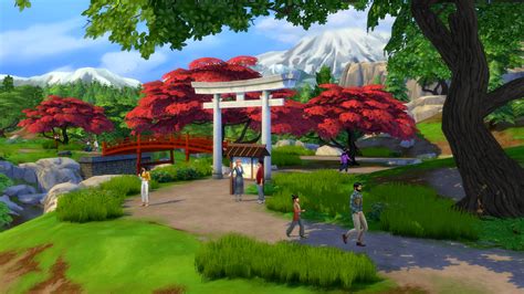 Les Sims 4 Escapade Enneigée Découvrez Le Monde De Mont Komorebi